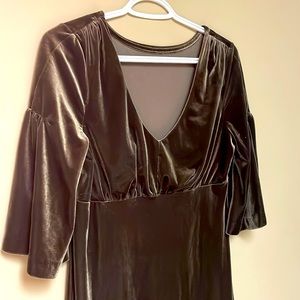 Old navy stretch velvet casual dress